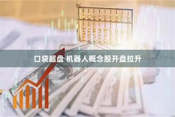 口袋超盘 机器人概念股开盘拉升